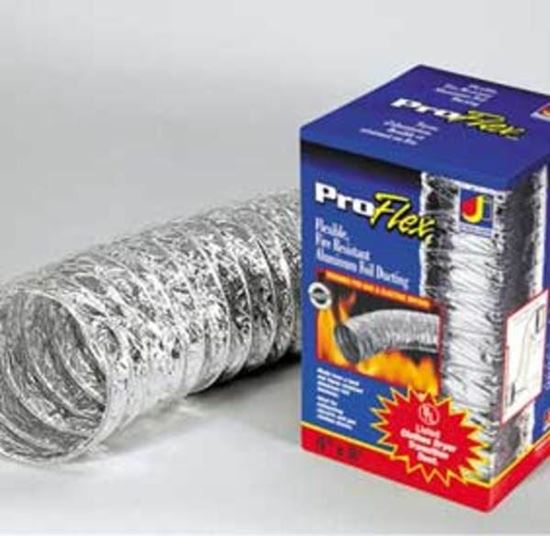 Picture of Clothes Dryer Aluminum Flexible Foil Ducting 4 in. X 5 foot by Dundas Jafine - Part# BTD45