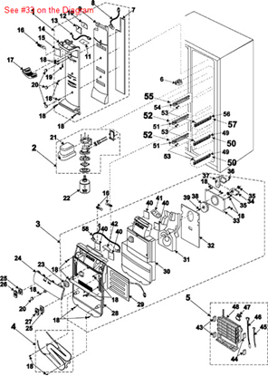 Picture of CASE MOTOR - Part# DA61-00774A