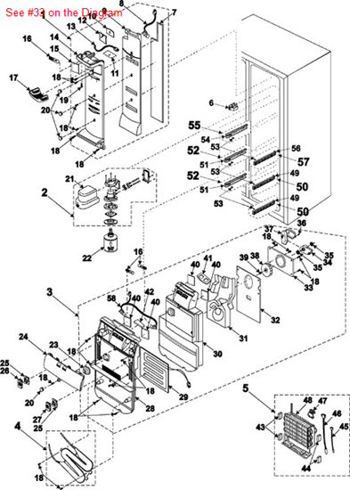 CASE MOTOR - Part# DA61-00774A | Appliance Parts - PartsIPS