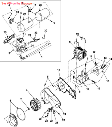 Picture of SPRING-PLATE - Part# DC61-01214A