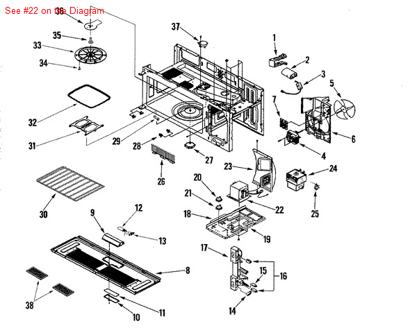 Samsung Maytag Whirlpool JennAir Amana Admiral Sears ...