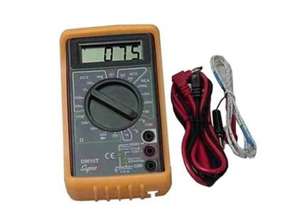 Picture of SUPCO Digital Multimeter with Temperature - Part# DM10T