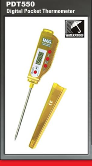 Picture of UEI Test Instruments DIGITAL POCKET THERMOMETER - Part# PDT550