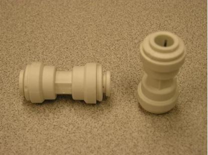 Picture of 5/16" JOHN GUEST UNION - Polypropylene - Part# PPM0408W