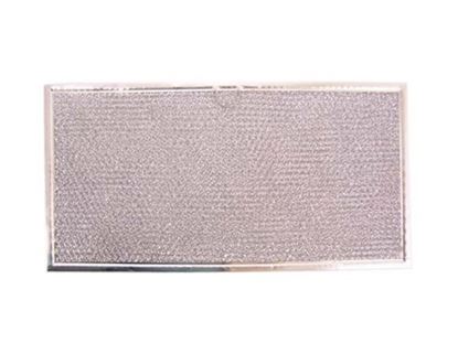 Picture of American Metal Filter Microwave Oven Range Vent Hood Aluminum Rectangle Shaped Aluminum Grease Filter - Part# RHF0518