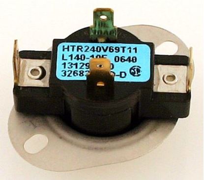 Picture of Frigidaire Electrolux Westinghouse Kelvinator Gibson Sears Kenmore Dryer Control Thermostat, L140 - Part# 131298300