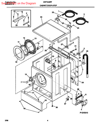 Picture of Frigidaire WASHER KIT (O/S1) - Part# 131445600