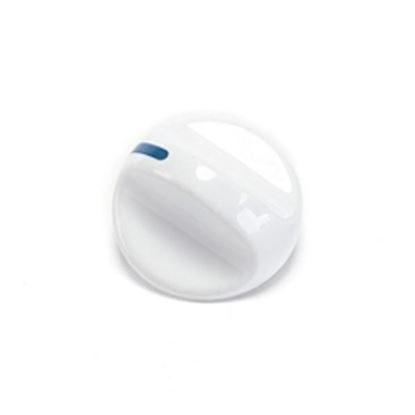Picture of Frigidaire Electrolux Westinghouse Kelvinator Gibson Sears Kenmore Washer Dryer Selector Control Knob - White with Blue - Part# 131873401