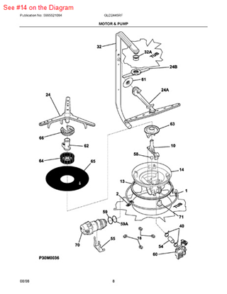 Picture of Frigidaire HOUSING - Part# 154461902