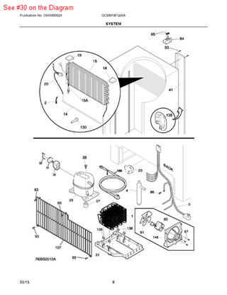 Picture of Frigidaire STARTER - Part# 216894200