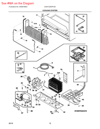 Picture of Frigidaire HARNESS-WIRING - Part# 242141401