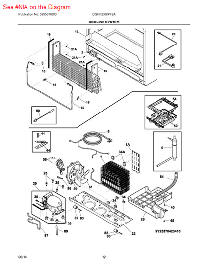 Picture of Frigidaire HARNESS-WIRING - Part# 242141401