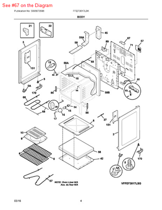 Picture of Frigidaire ELEMENT - Part# 316282600