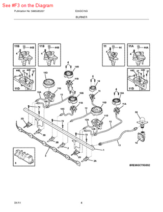 Picture of Frigidaire WIRING HARNESS - Part# 318232635