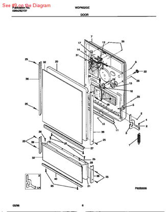 Picture of Frigidaire P1-DISPENSER - Part# 5300806753