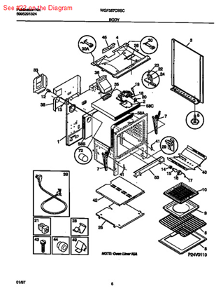 Picture of Frigidaire SWITCH-LATCHING - Part# 5303269499