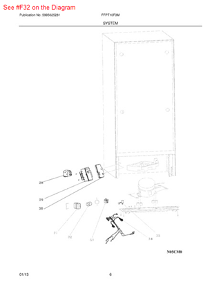 Picture of Frigidaire OVERLOAD PROTECTOR - Part# 5304486757