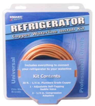 Picture of 20 ft. 1/4" Ice Maker Copper Waterline Installation Kit - Part# 5304490717