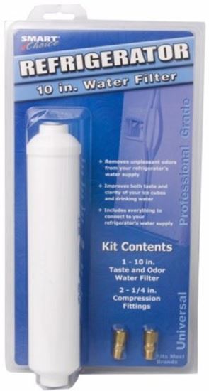Picture of Frigidaire Universal Refrigerator In-Line Refrigerator Water Filter - 10" Long - Part# 5304492441