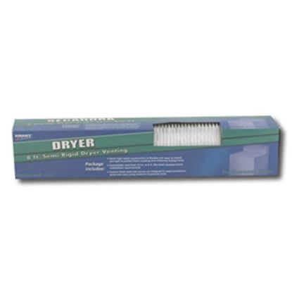 Picture of 8' Long 4" Dia. ALUMINUM SEMI-RIGID CLOTHES DRYER VENT DUCTING by Electrolux Frigidaire - Part# 5305512431