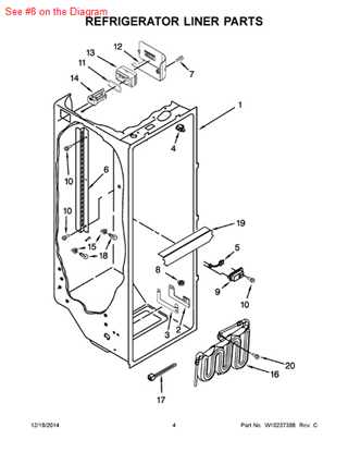 Picture of Whirlpool RELEAS-VAC - Part# 2171846