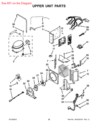 Picture of Whirlpool TUBE - Part# 2194319