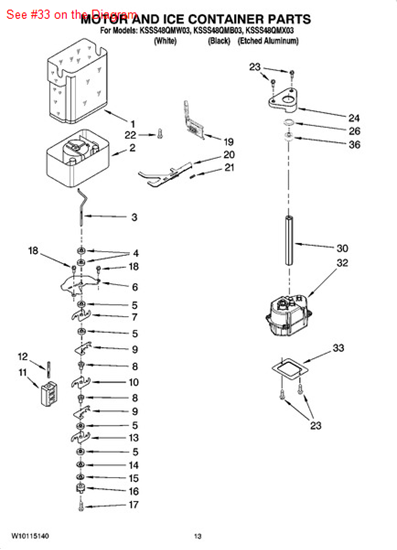 Picture of Whirlpool COVER - Part# 2222862