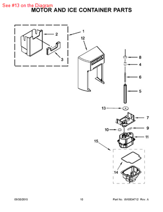 Picture of Whirlpool WASHER - Part# 2305382