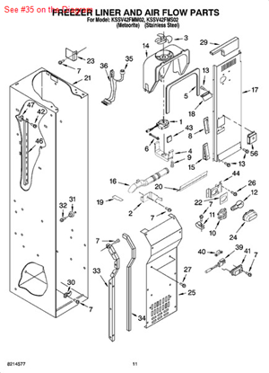 Picture of Whirlpool BIMETL-DEF - Part# 2306462