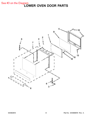 Picture of Whirlpool SCREW - Part# 3196183