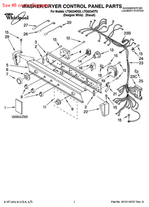 Picture of Whirlpool KNOB - Part# 3957797