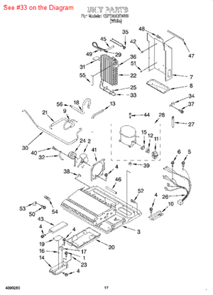 Picture of Whirlpool HEATER - Part# 4343920