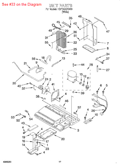 Picture of Whirlpool HEATER - Part# 4343920