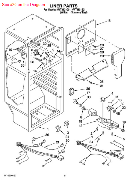 Whirlpool Jenn-Air KitchenAid Maytag Roper Admiral Sears Kenmore Norge Magic Chef Amana Refrigerator DEFROST BI-METAL THERMOSTAT - Part# 4387500