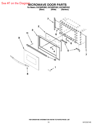 Picture of Whirlpool FILLR-SIDE - Part# 4449083