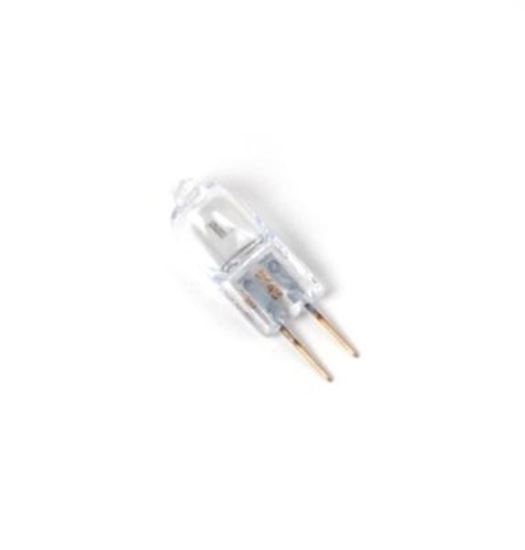 Picture of Whirlpool KitchenAid Roper Amana Jenn-Air Maytag Caloric Gaffers and Sattler Magic Chef Norge Sears Kenmore Admiral Appliance Halogen Lamp 10W 12V G4 4mm Base - Part# 8204670