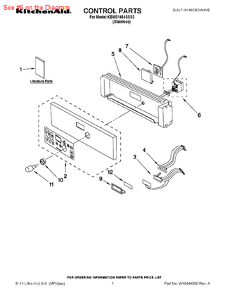 Picture of Whirlpool CNTRL-ELEC - Part# 8205662