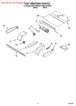 Picture of Whirlpool BLOWER - Part# 8301853