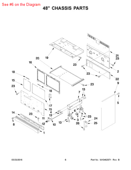 Picture of Whirlpool FOOT-LEVEL - Part# 9760860