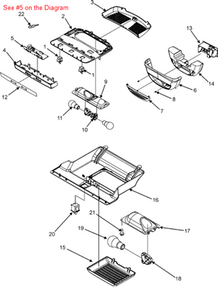 Picture of Whirlpool FROST KIT- - Part# 12002756