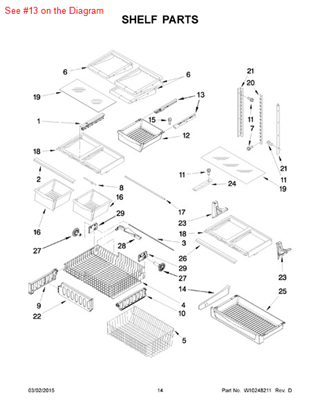 Picture of Whirlpool GLIDE - Part# 12656601