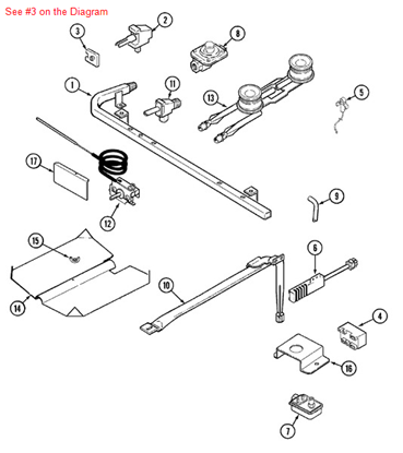 Picture of Whirlpool HARNESS-SP - Part# 74009461