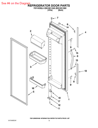 Picture of Whirlpool EXTENSION - Part# 2194707B