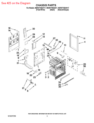 Picture of Whirlpool TRIM-BOTTM - Part# 3608F091-71