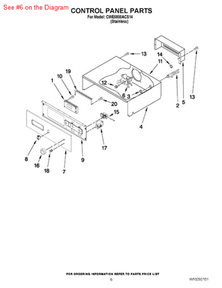 Picture of Whirlpool FAN-BLWR - Part# 7427P031-60