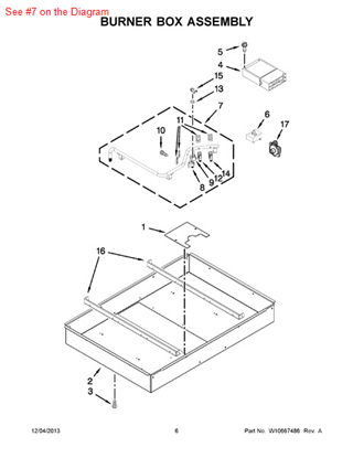 Picture of Whirlpool MANIFOLD P - Part# 7513P421-60