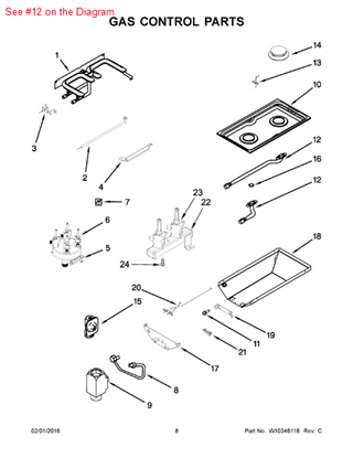 Picture of Whirlpool VENTURI - Part# 7538P008-60