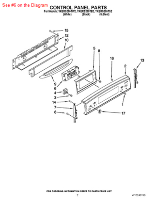 Picture of Whirlpool CNTRL-ELEC - Part# 8507P331-60