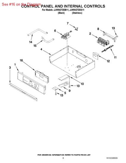 Picture of Whirlpool CNTRL-ELEC - Part# 8507P360-60