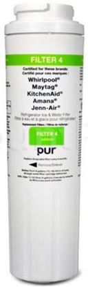 Picture of Whirlpool Maytag Admiral Amana Jenn-Air KitchenAid Magic Chef Norge Roper Sears Kenmore EveryDrop Ice and Water Refrigerator Filter 4 - Green - Part# EDR4RXD1